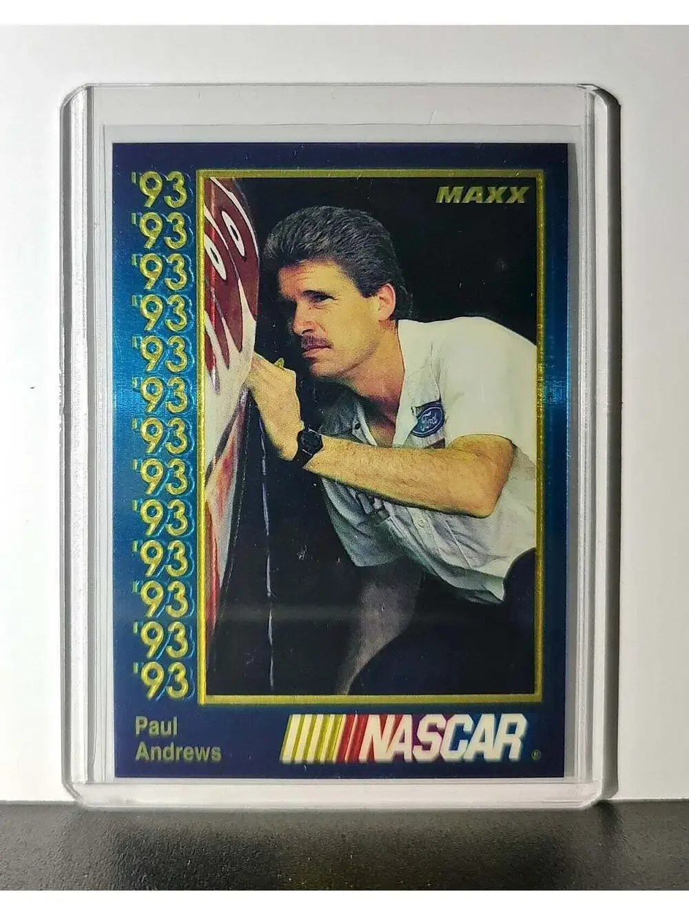 Paul Andrews 1993 Maxx Premier Plus Racing #127 NASCAR Card AK Racing